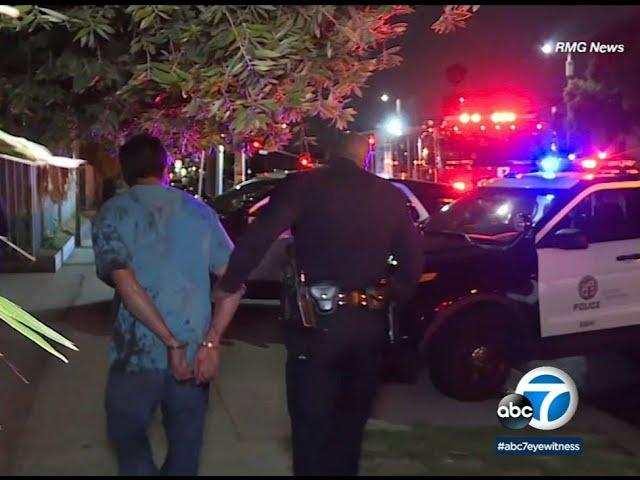 Husband arrested after wife is fatally stabbed with machete in Panorama City I ABC7