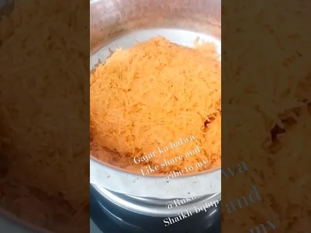 gajar ka halwa very easy to cook️ yumm tumm the fresh recipe (S.R)@RukhsarShaikh-bq6tp