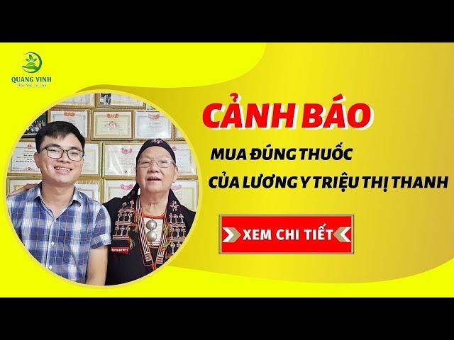 Cảnh báo giả mạo lương y Triệu Thị Thanh!!!