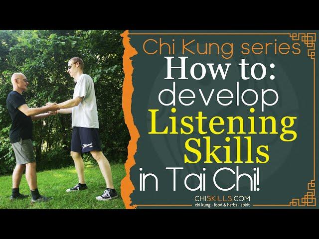 Tai Chi: Developing listening skills