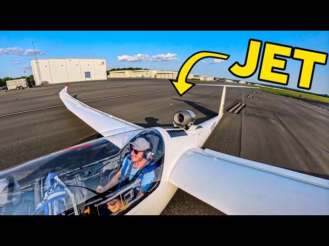 Flying the Arcus JET Self Launching Glider