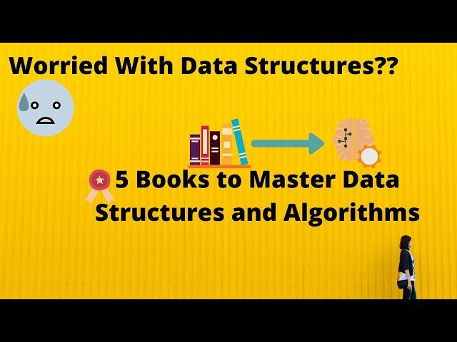 Top 5  Books to Master Data Structures and Algorithm|Best books for data structures and algorithms