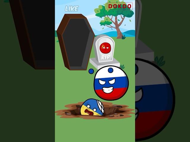 Revive USSR | Russia revives USSR #countryballs