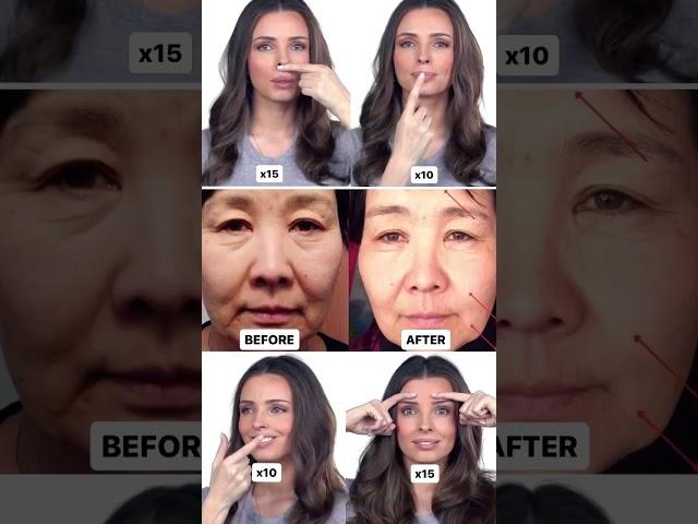 Face yoga #short #faceexercise #faceyoga #facialmassage #faceyogamethod #facecare #genesisyoga