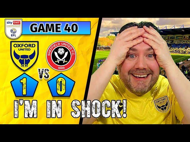 #OUFC Produce a SHOCK  - Heroic Defending Blunts The Blades - Oxford United 1-0 Sheffield United.