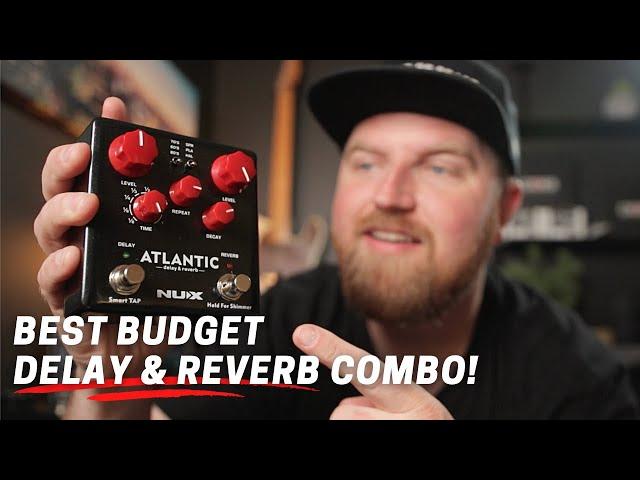 Best Budget Delay and Reverb Combo Pedal for Worship // NUX FX Atlantic Delay and Reverb!