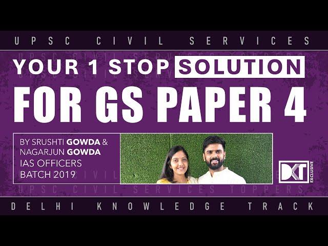 UPSC CSE | One Stop Solution for Ethics Paper or GS Paper 4 | By Srushti Deshmukh & Arjun B. Gowda