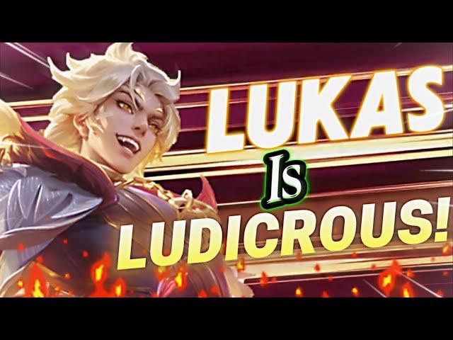 Unleashing The BEAST With The New Hero Lukas! | Mobile Legends: Bang Bang