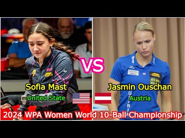 Sofia Mast VS Jasmin Ouschan | 2024 VenBilliards WPA Women World 10-Ball Championship