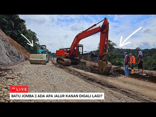  LIVE || Why is the right lane of Batu Jomba road being dug up again?