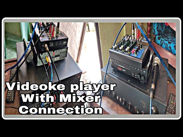 Mixer to Videoke Player Connection Demo 2021 (Part Two)