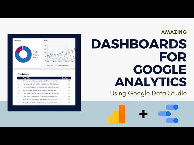 Amazing Google Analytics Dashboards Using Data Studio