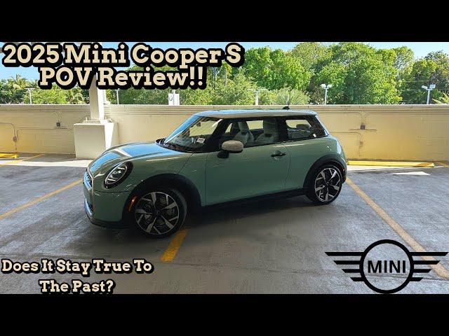 2025 Mini Cooper S POV Review! Is It A Complete Redesign?