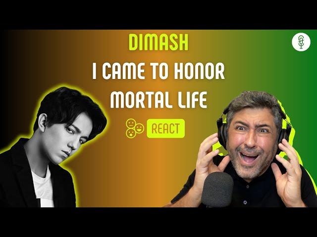 DIMASH & HUANG XIAOYUN | I CAME TO HONOR MORTAL LIFE | Vocal Coach REACTION & ANÁLISE