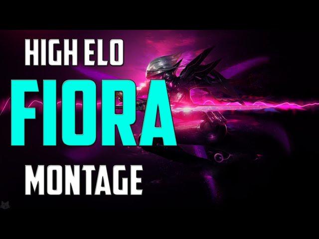 High Elo Reworked Fiora Montage.