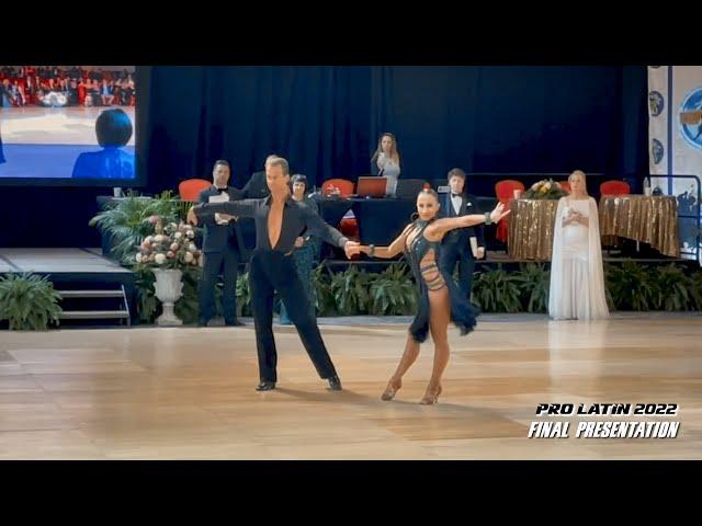 Open Professional International Latin - Final Presentation I First Coast Classic 2022