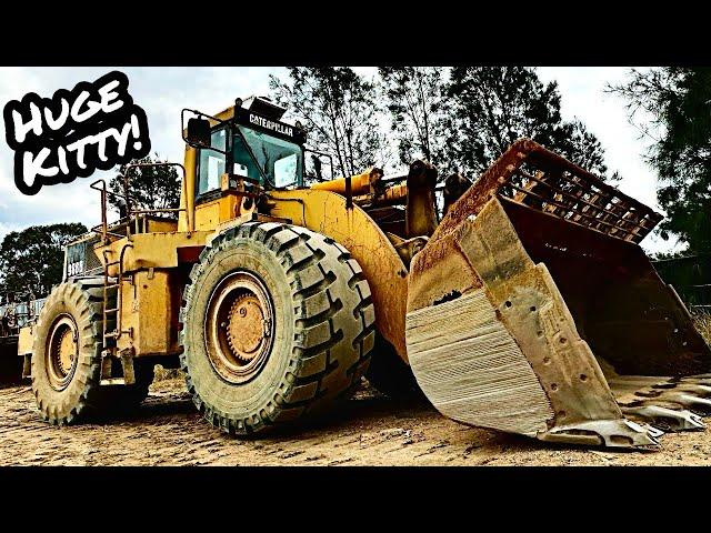 MASSIVE Old 95,000LB V8 Wheel Loader - How Will it Start & Operate?