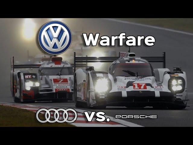 The VW warfare - Audi vs Porsche 2015