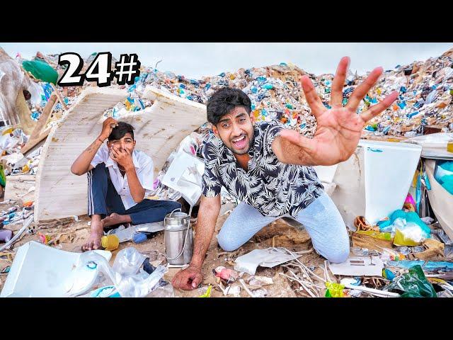 Surviving 24 hours in trash