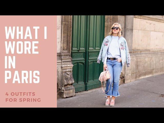 4 OUTFITS FOR SPRING / WHAT I WORE IN PARIS I KAJA-MARIE