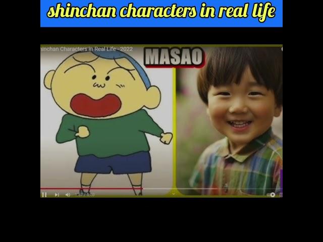 shinchan all character in real life #shorts #youtubeshorts #shorts #viral #shinchan