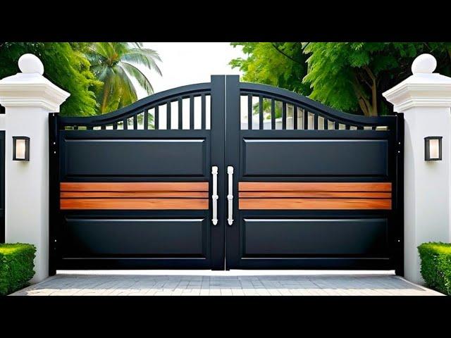 300 NEW Modern House Gate Design Ideas 2024 | Iron gates Ideas | House exterior Front Wall Designs