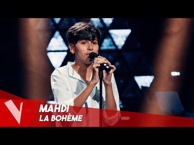 Charles Aznavour – 'La bohème' ● Mahdi | Blinds | The Voice Belgique