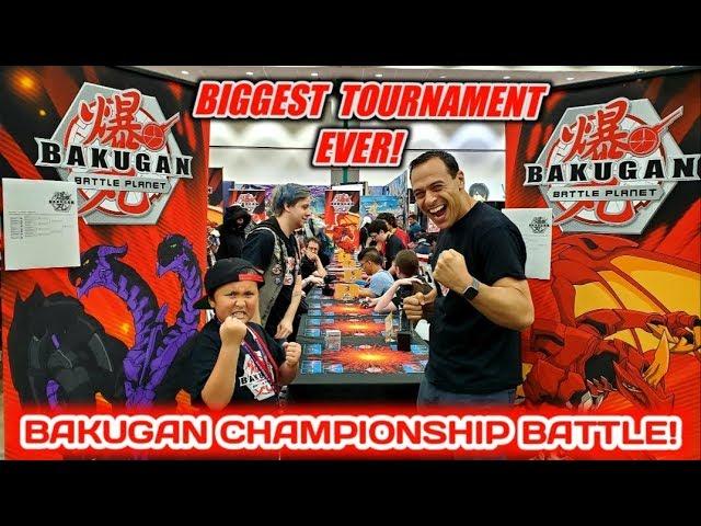 ETHAN MONSTER FIGHTS IN A TOURNAMENT!! THE FIRST BAKUGAN BATTLE PLANET TOURNAMENT AT ANIME EXPO!!