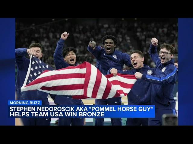 Pommel Horse Guy, Stephen Nedoroscik, helps Team USA win bronze Olympic medal