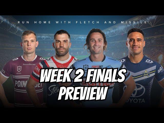 #NRL | Fletch and Missile go through both games of Week 2 of the NRL Finals