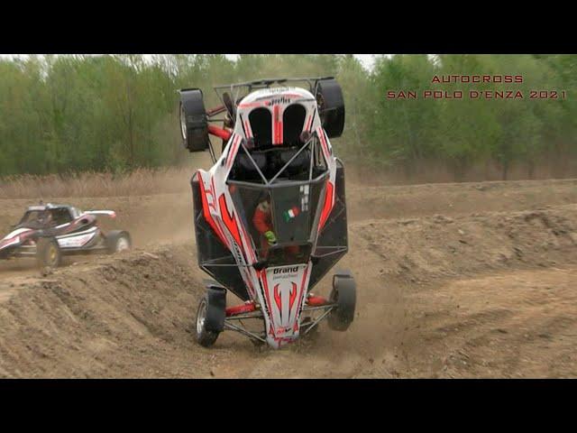 CRASHES & MISTAKES!! Autocross Italia San Polo D'Enza 2021