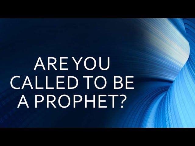 Nathaniel Wilson "The Profile of a Prophet"