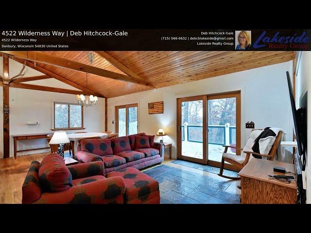 Danbury, Wisconsin Cabin for Sale | 4522 Wilderness Way | Deb Hitchcock-Gale