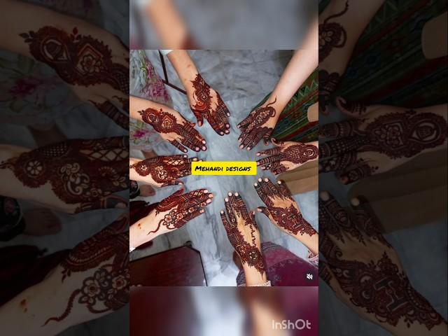 Beautiful mehandi designs for women   #shorts #mehndi #hennadesigns #trending #instagram #tiktok