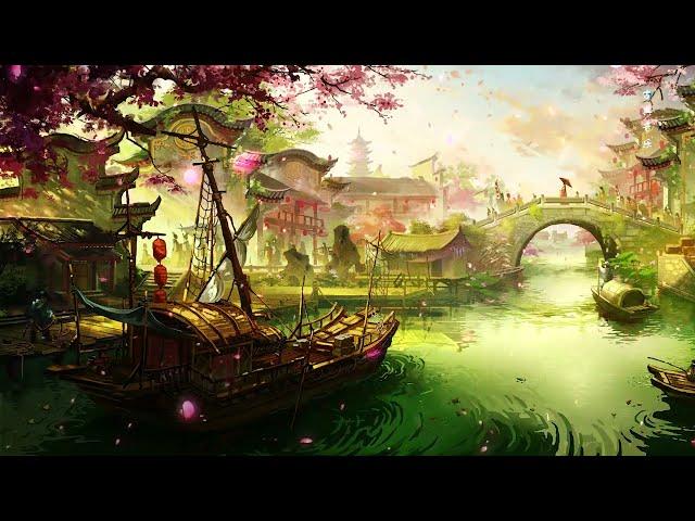 Relaxing With Chinese Bamboo Flute, Pipa, Guzheng ️ Instrumental Music Collection ️ 伝統的なフルート音楽