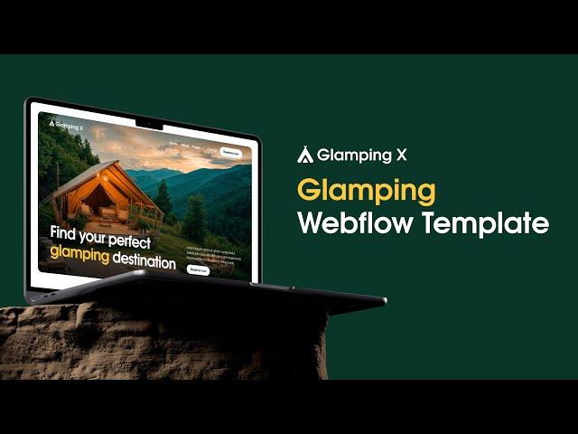 Glamping X - Glamping Webflow Template | BRIX Templates