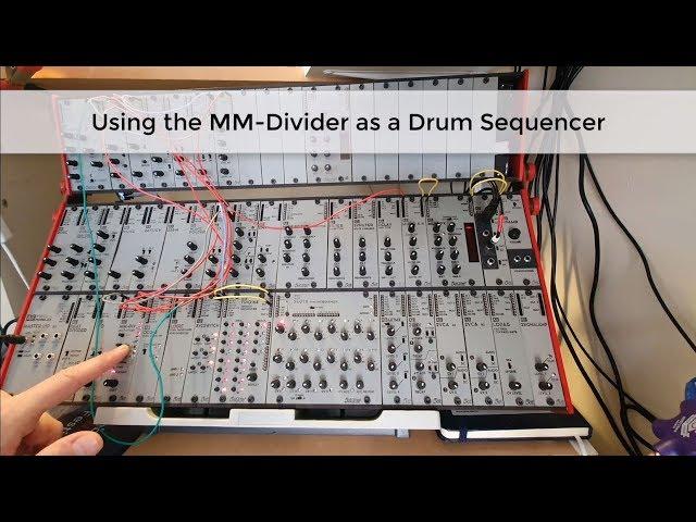 AE Modular - Getting Started 10  -  Sequencing Drums with MM-Divider