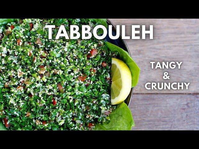 How to make Tabbouleh - Lebanese Herb & Bulgur Salad