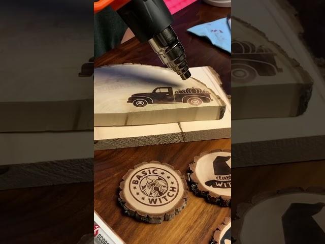 Wood-burning in a Minute!   #scorchmarker