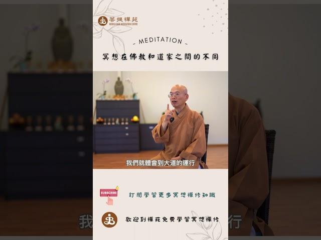冥想在佛教和道家之間有什麼不同？|  訂閱免費學習冥想| 歡迎線下來菩提禪苑免費學習冥想| What is meditation? Learn meditation #冥想 #meditation