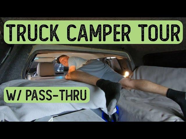 Full-Timing Truck Topper Camper Tour - Truck Cap Camper Build