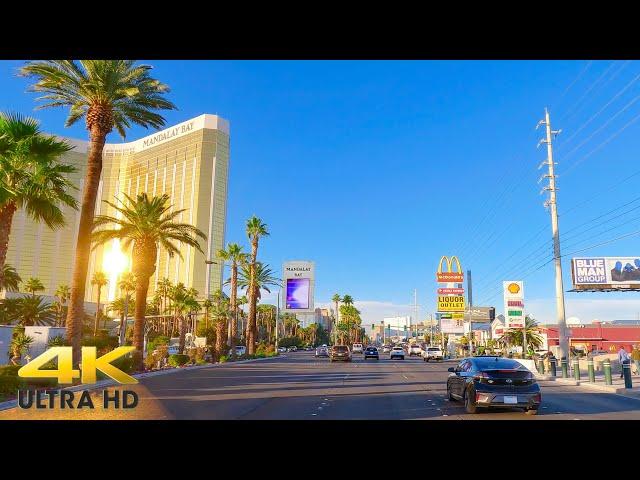 Phoenix to Las Vegas Scenic Drive 4K Arizona to Nevada