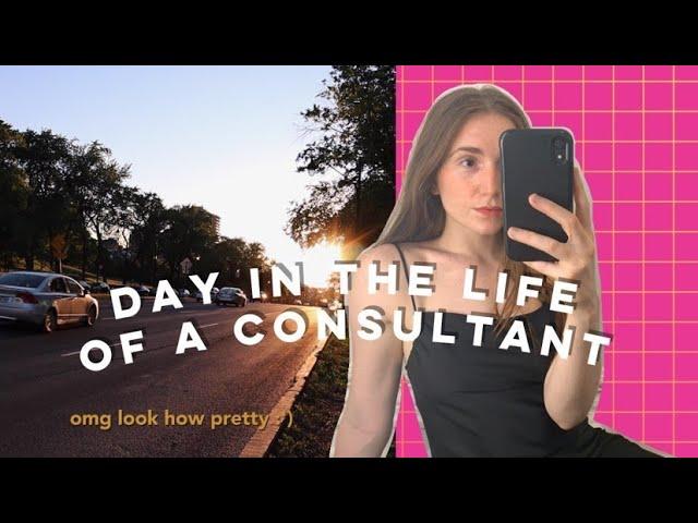 DAY IN THE LIFE OF A CONSULTANT | Opening up about mental health, global project & working out