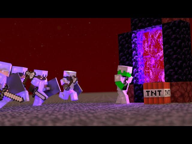 Dream's Nether Trap | Minecraft ManHunt Animation