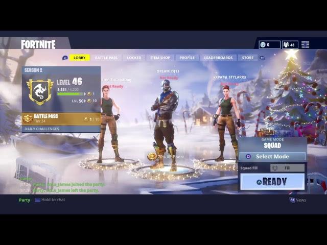 FORTNITE jamming with the kuzzies