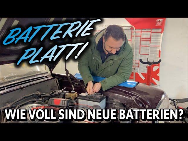  MUSS MAN EINE NEUE BATTERIE VORHER LADEN?