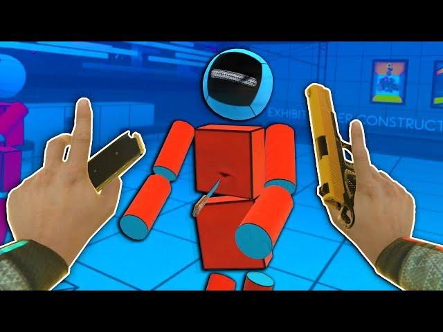 This Is The Best VR Physics Game Ever! - Boneworks VR Valve Index Gameplay