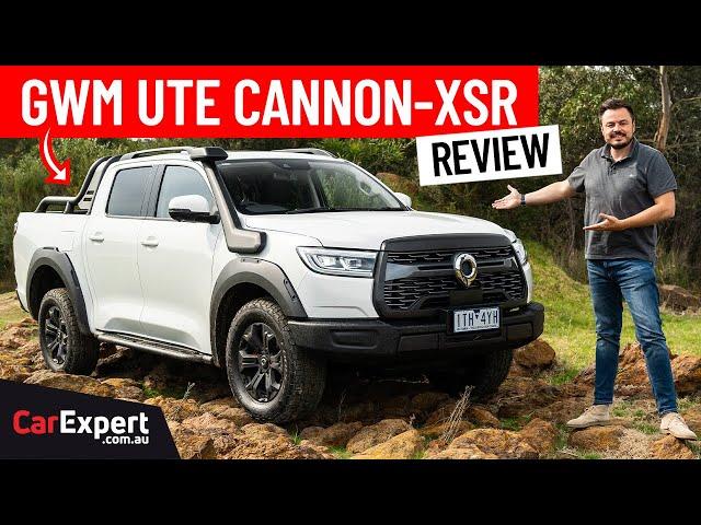 2024 GWM Cannon XSR on/off-road review (inc. 0-100, turn assist & braking): RIP Ranger Raptor?