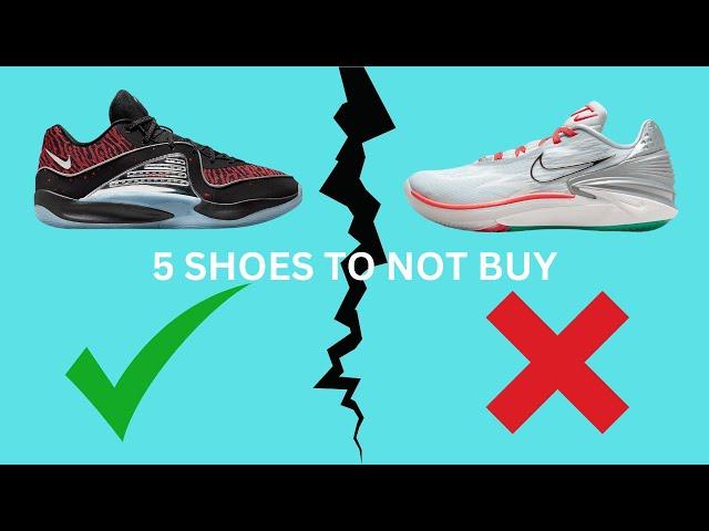 5 basketball shoes to AVOID!