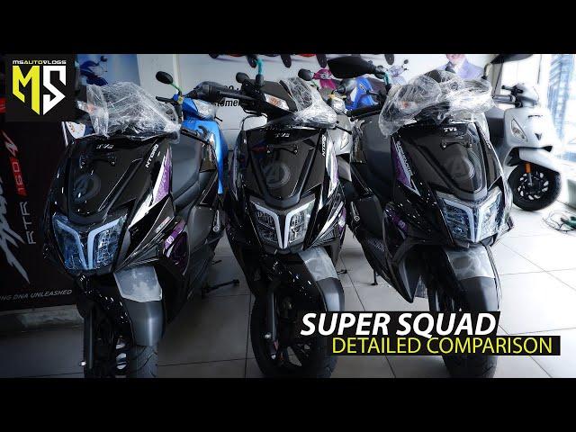 TVS Ntorq Black Panther Edition 2024 | Detailed Review | Ntorq Super Squad 